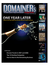 „Magazyn Domainer został zaprojektowany, aby zapewnić cenny wgląd i przywództwo myślowe w świecie Domains